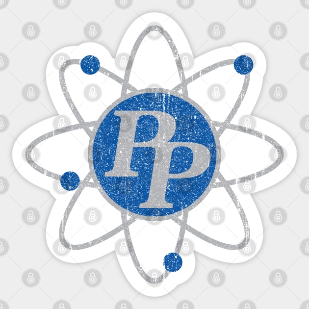 Professor Proton Sticker by huckblade